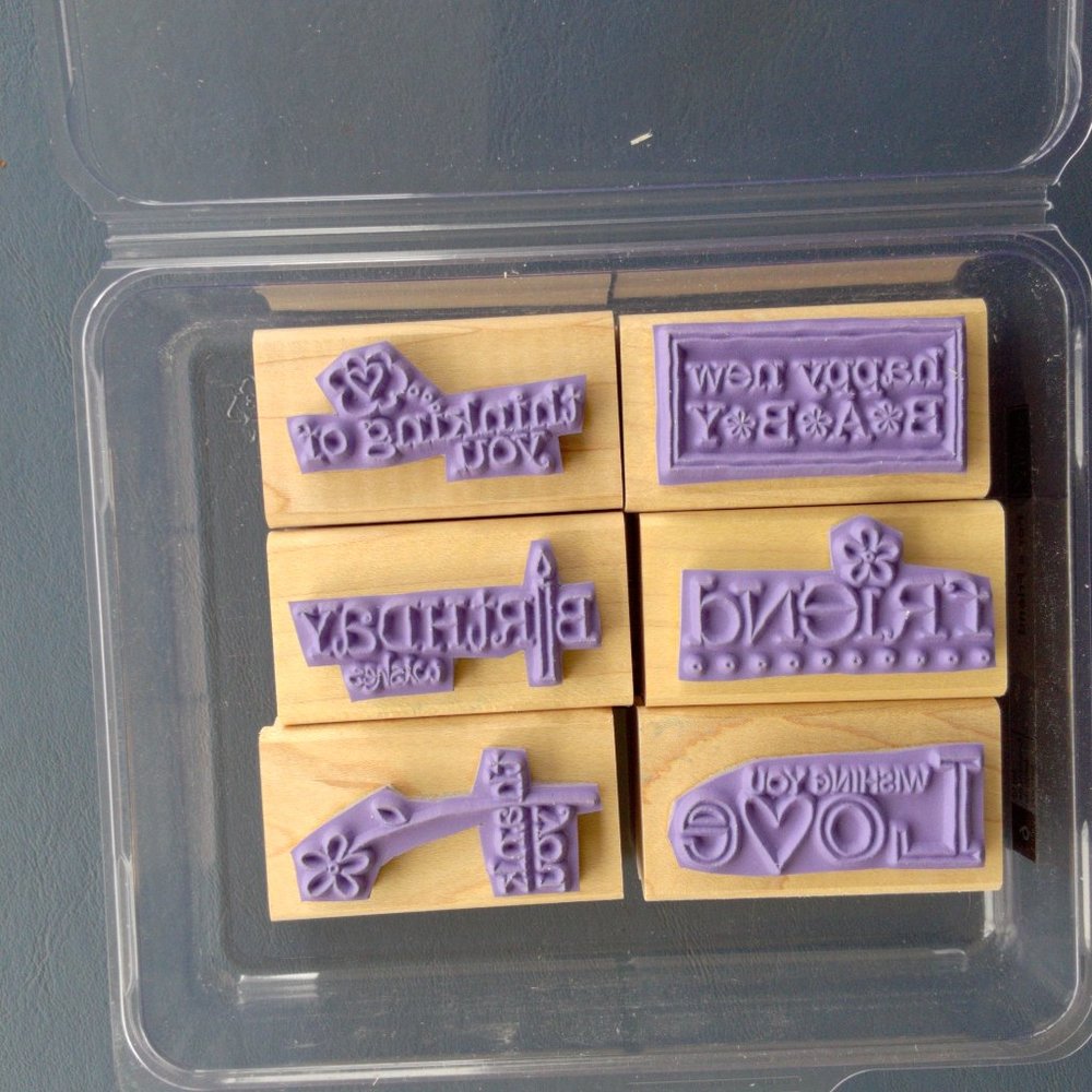 Stampin’ Up! For a Friend Rubber Stamp Set - Picture 6 of 6